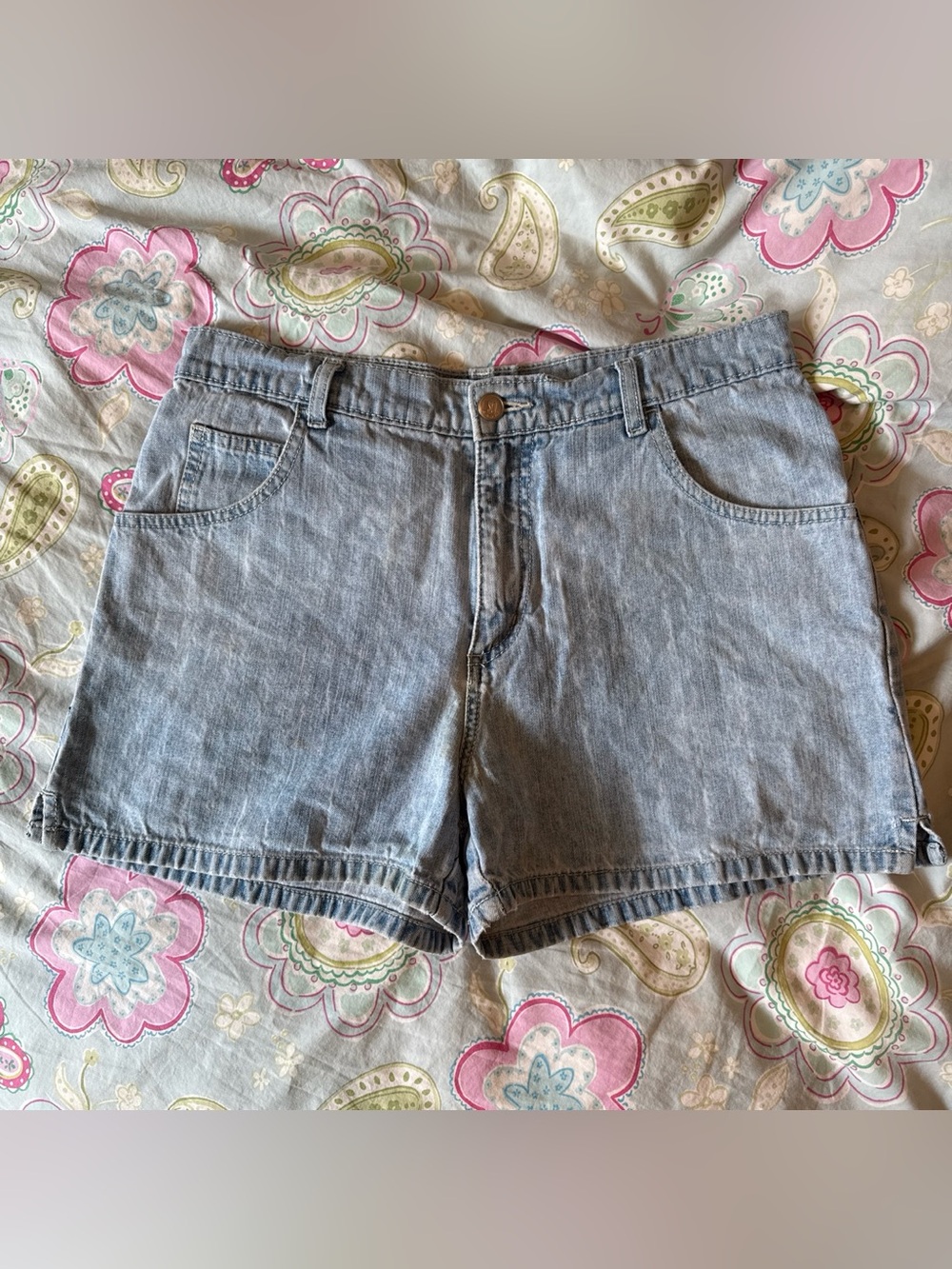 Light Blue Denim Women’s Shorts